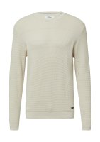 Vorschau: S.OLIVER Strickpullover mit Mustermix und Rundhals 10814575