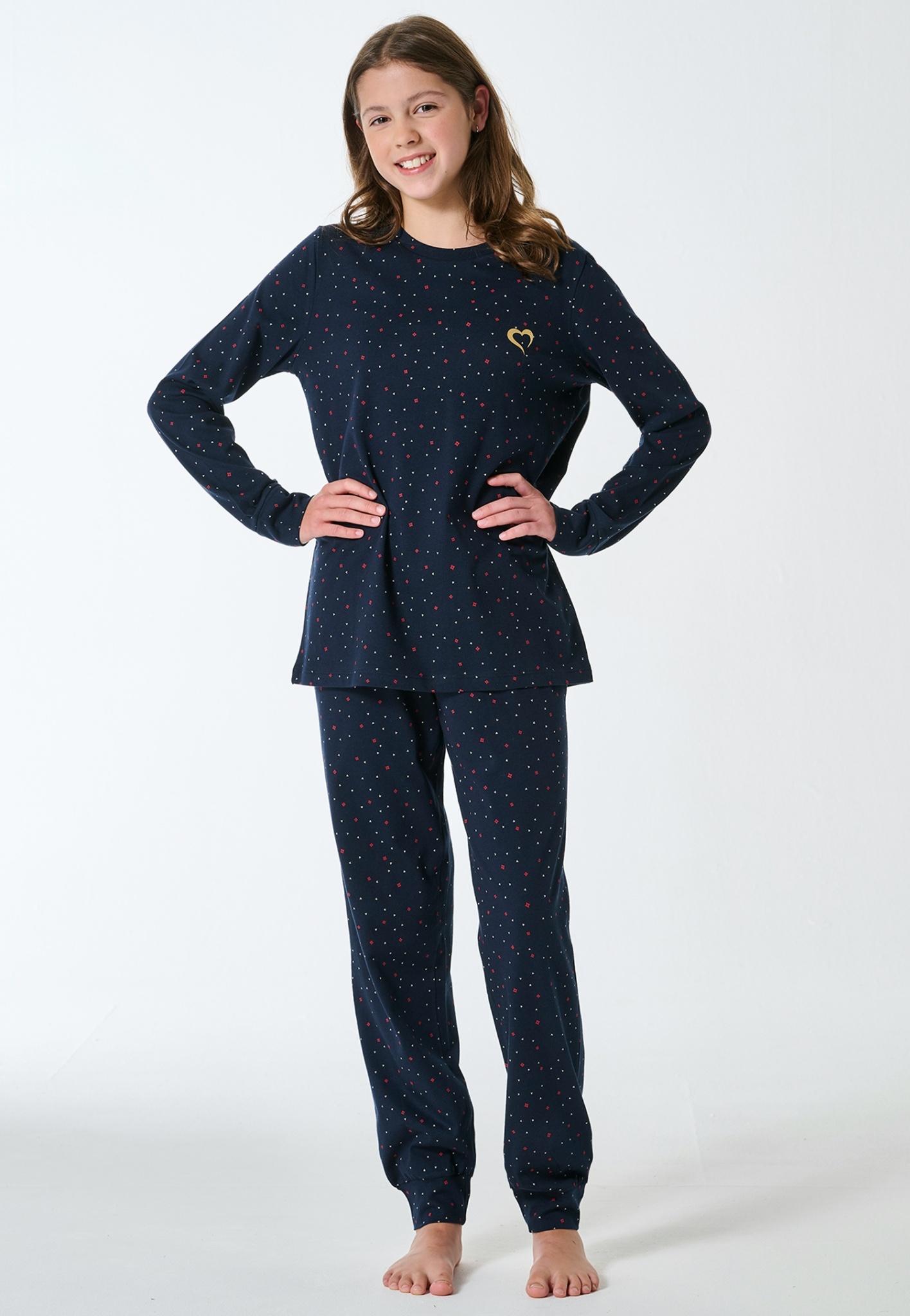 SCHIESSER Langer Schlafanzug 10817333