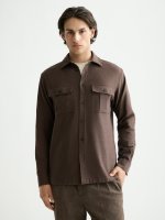 Vorschau: SCOTCH & SODA Melange Overshirt 10804428
