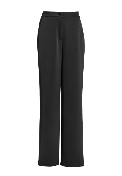 SWING DAY Hose aus Satin mit geradem Bein und Taschen 10822938