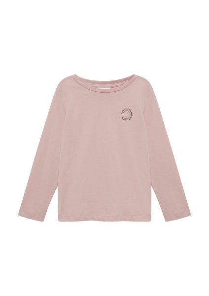 S.OLIVER Longsleeve aus Baumwolle mit kleinem Print-Detail 10765101