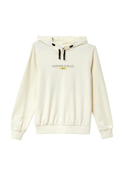 S.OLIVER Kapuzensweater mit Front- und Rückenprint 10811080
