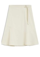 Vorschau: Boss A-Linien-Wickelrock aus Stretch-Baumwolle 10823804