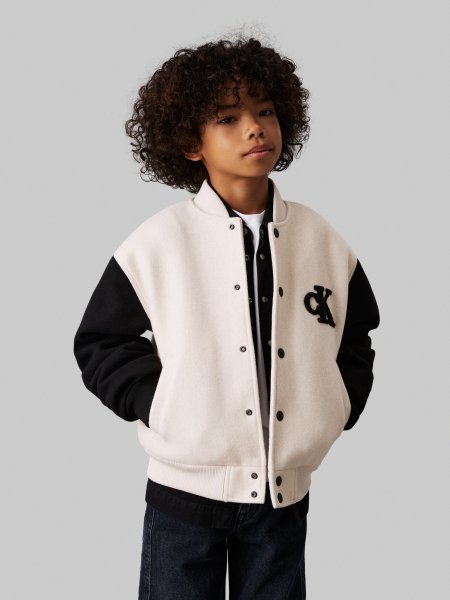 CALVIN KLEIN Varsity-Strick-Bomberjacke 10758503