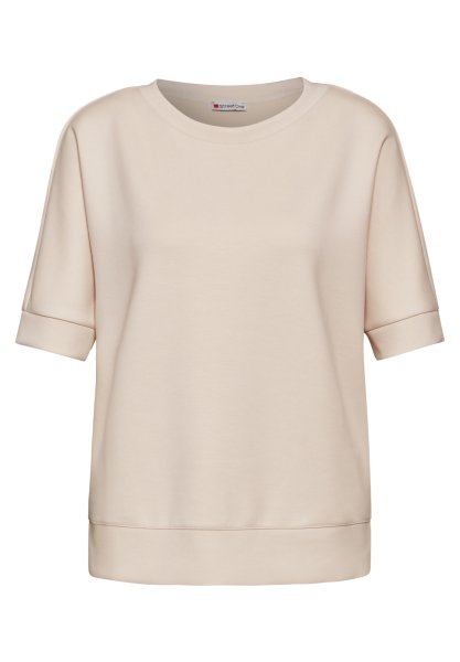 STREET ONE Street One Damen T-Shirt mit Silk-Look 10775156