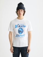 Vorschau: SCOTCH & SODA Denim Artwork T-Shirt 10798120