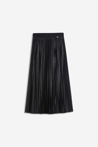 CINQUE Plisseerock mit Logo-Bund 10821028