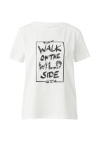 Vorschau: COMMA T-Shirt aus Baumwollmix mit Frontprint 10803634