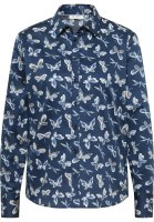 Vorschau: ETERNA Bluse Satingewebe Langarm 10439030