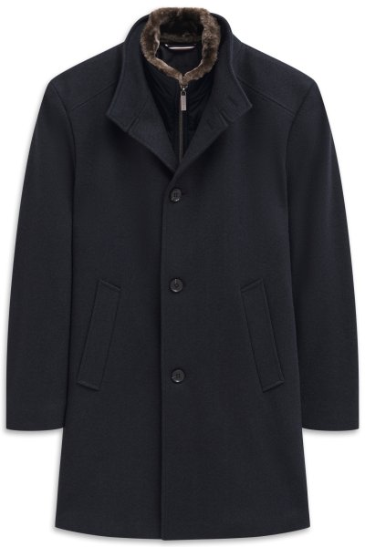 BUGATTI Herrenmantel Wolle 10832543