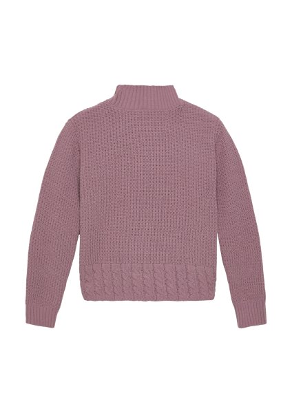 S.OLIVER Pullover im Boxy-Schnitt mit Stehkragen 10765162