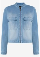 Vorschau: ZERO Jeansjacke mit Reißverschluss 10846478