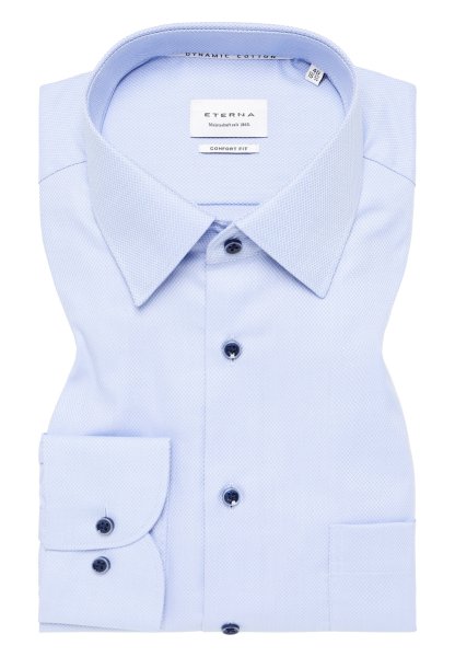 ETERNA Hemd Dynamic Cotton ™ - mit natürlichem Stretch-Effekt ohne Synthetik 10776194