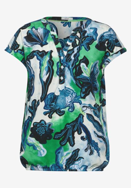 CECIL Damen Print Viskose Bluse 10762945