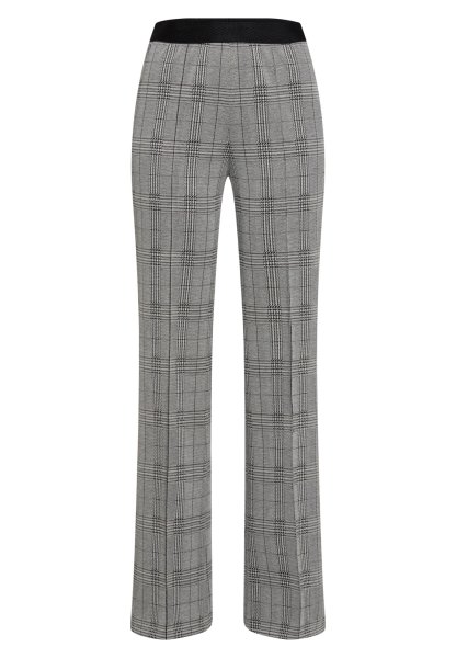 MARC AUREL Hose aus elastischem Karo 10812259