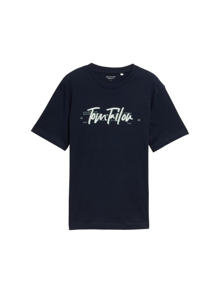 TOM TAILOR Shirt mit Logo-Print 10819405