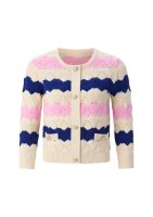 Vorschau: Rich & Royal Striped Cardigan Ajour 10844861