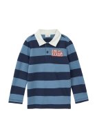 Vorschau: S.OLIVER Gestreiftes Poloshirt aus Baumwolljersey 10811219