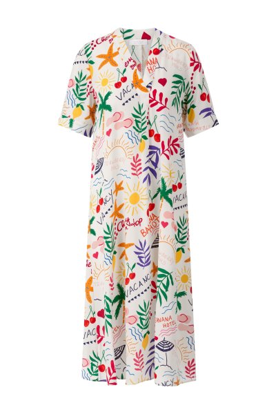 RICH & ROYAL Langes Tunikakleid mit Print 10818382