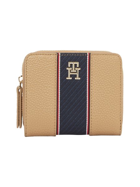 TOMMY HILFIGER Reißverschluss-Brieftasche mit TH-Monogramm 10767700