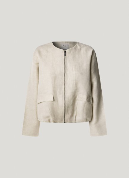 PEPE JEANS Bomberjacke Fischgrätmuster 10797283