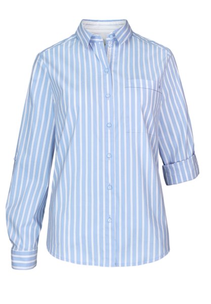 BIANCA Coole Hemdbluse mit durchgehender Knopfleiste 10787746