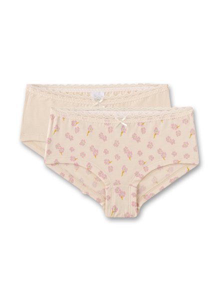 SANETTA Mädchen Brief Slip Doppelpack 10767742