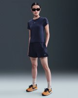 Vorschau: NIKE Sportswear Chill Terry French-Terry-Shorts (ca. 10 cm) mit mittelhohem Bund für Damen 10801587