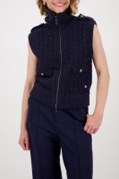 Vorschau: MONARI Tweed-Strickweste mit Pailletten 10812479