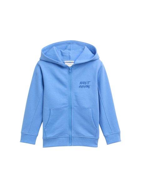 TOM TAILOR DENIM Hoodie Sweatjacke mit Print 10800812