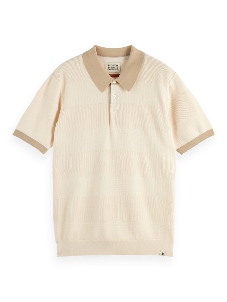 SCOTCH & SODA Gestricktes Poloshirt 10798096