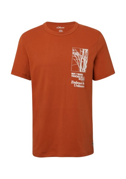 S.OLIVER Jersey-T-Shirt mit Artwork 10814433