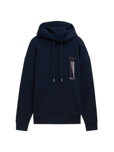 TOM TAILOR DENIM Relaxed Hoodie mit Print 10783195