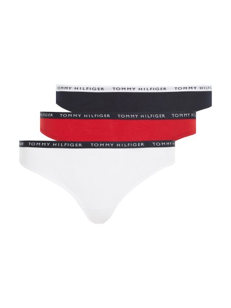 TOMMY HILFIGER 3P THONG String 10686067