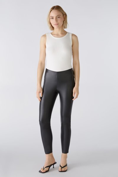 OUI CHASEY Leggings in Lederoptik 10722197