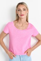 Vorschau: RICH & ROYAL Luftiges T-Shirts aus Baumwolle 10813765