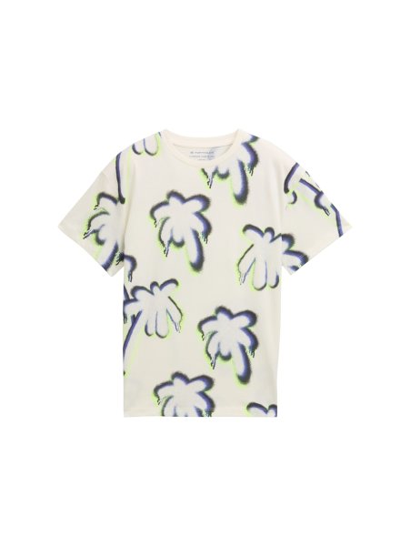 TOM TAILOR DENIM Oversize T-Shirt mit Muster 10813557