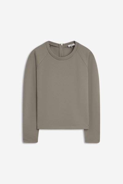 CINQUE Sweatshirt mit Zipper-Rückseite 10815879