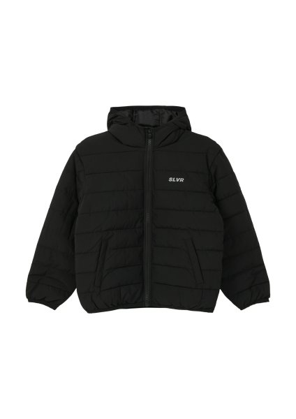 S.OLIVER Oversized-Steppjacke mit fixierter Kapuze 10811156