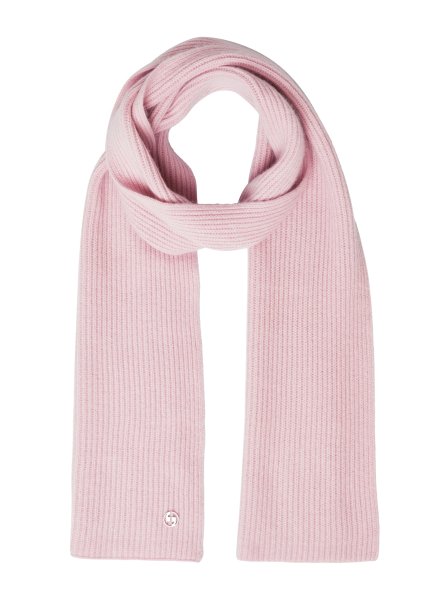 COMMA Strickschal aus Wolle mit Label-Emblem 10811330