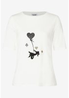 Vorschau: More & More T-Shirt mit dekorativem Frontprint 10820551