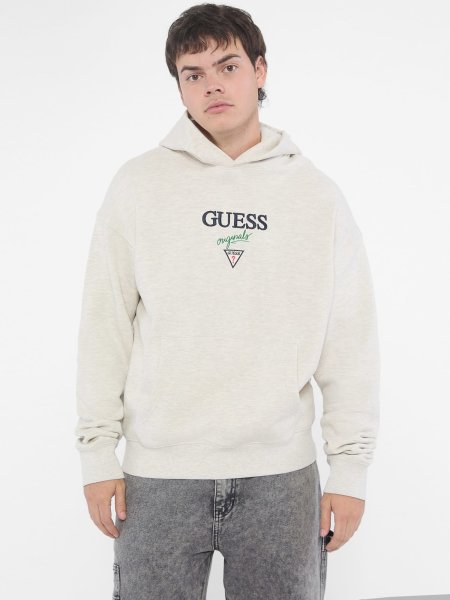 GUESS Heather Baker Logo Hoodie 10767288