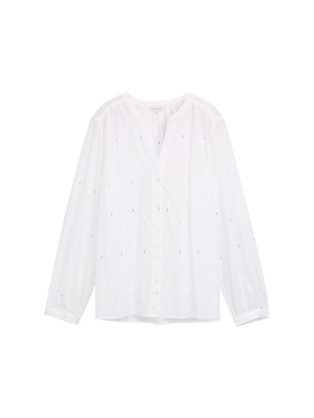 TOM TAILOR Bluse mit leichten Ballonärmeln 10804597
