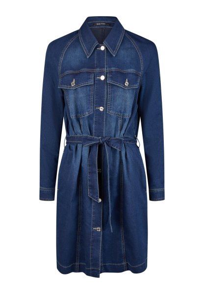 MARC AUREL Kleid aus leichtem Blue Denim 10791574