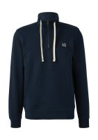 Vorschau: S.OLIVER Sweatshirt mit Eingrifftaschen und Label-Patch 10803653