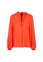 Vorschau: Marc Cain Feminine Bluse mit Volant 10836712