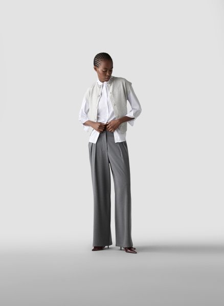 LECOMTE Bordeaux Glow Bluse 10810298