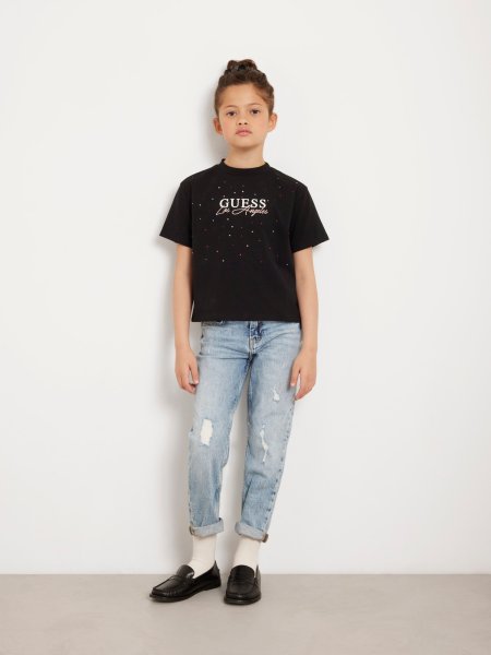 GUESS T-Shirt Strasssteine 10758865