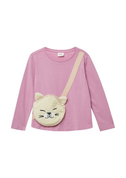 S.OLIVER Longsleeve im Loose Fit mit echter Tasche 10811097