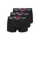 Vorschau: HUGO RED DREIER-PACK BOXERSHORTS AUS STRETCH-BAUMWOLLE MIT LOGOS AM BUND TRUNK TRIPLET PACK 10683819